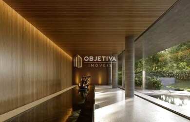 Imagem: O apartamento na cobertura possui 4 Dormitórios, 5 Banheiros