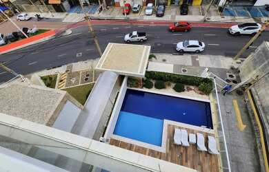 Imagem 5: Quarto/Sala Vista mar Nascente bairro Amaralina Salvador/BA