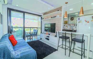 Imagem: O apartamento na cobertura possui 4 Dormitórios, 3 Banheiros