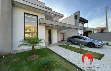 Imagem: A casa em condomínio possui 3 Dormitórios, 5 Banheiros, 2