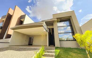 Imagem: A casa em condomínio possui 3 Dormitórios, 5 Banheiros, 4