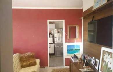 Imagem: O apartamento possui 2 Dormitórios, 1 Banheiro, 1 Vaga na garagem