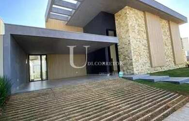 Imagem: A casa em condomínio possui 4 Dormitórios, 5 Banheiros, 2