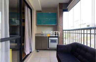 Imagem 9: Studio com 1 dormitório para alugar, 42 m² por R$ 3.585,83/mês - Bela...