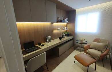 Imagem: O apartamento na cobertura possui 3 Dormitórios, 4 Banheiros