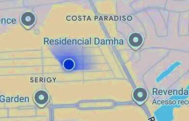 Imagem: O terreno possui 200m² de Área e está localizado em Luar