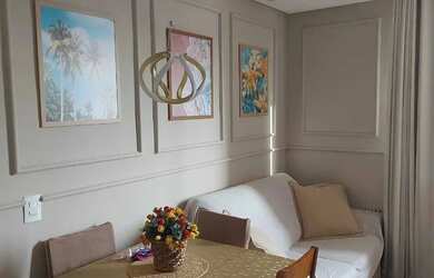 Imagem: O apartamento possui 2 Dormitórios, 2 Banheiros, 1 Vaga na