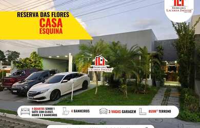 Imagem: A casa em condomínio à venda possui 4 Dormitórios, 4 Banheiros