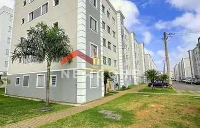 Imagem: O apartamento possui 2 Dormitórios, 1 Banheiro, 1 Vaga na garagem