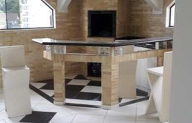 Imagem: O apartamento na cobertura possui 2 Dormitórios, 2 Banheiros