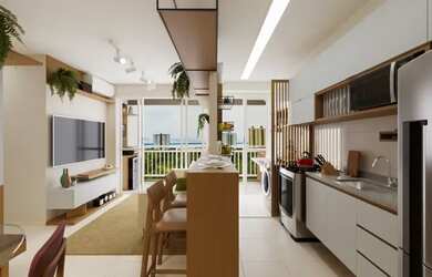 Imagem: O apartamento possui 3 Dormitórios, 2 Banheiros e está localizado