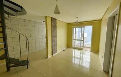 Imagem: O apartamento na cobertura possui 2 Dormitórios, 2 Banheiros