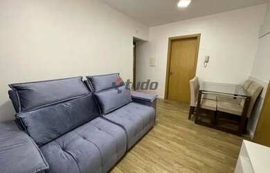 Imagem: O apartamento e possui 2 Dormitórios, Suítes, 1 Banheiro