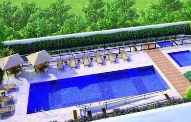 Imagem: O apartamento possui 2 Dormitórios, 2 Banheiros, 2 Vagas na