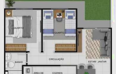 Imagem 9: Apartamento Garden no Condomínio Rio Mantiqueira - Viva cercado pela...