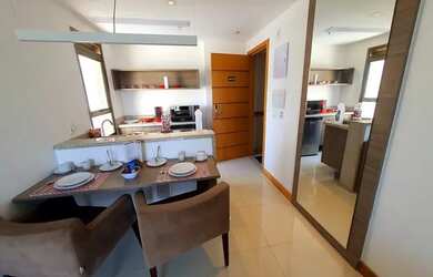 Imagem: O studio possui 1 Dormitório, 1 Banheiro, 1 Vaga na garagem