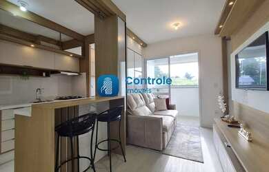 Imagem: O apartamento possui 2 Dormitórios, 2 Banheiros, 2 Vagas na