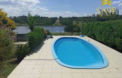 Imagem: Com Vista para a lagoa!!! Belo sítio 1000m2 c/linda casa