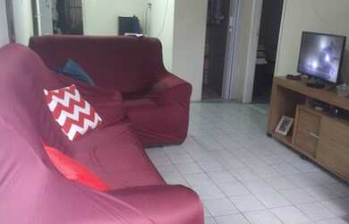 Imagem: A casa possui 3 Dormitórios, 1 Banheiro, 1 Vaga na garagem