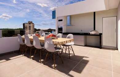 Imagem: O apartamento possui 3 Dormitórios, 1 Banheiro, 1 Vaga na garagem