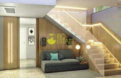 Imagem: O apartamento na cobertura possui 3 Dormitórios, 4 Banheiros