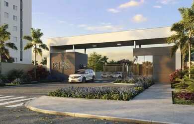 Imagem: O apartamento possui 2 Dormitórios, 1 Banheiro, 1 Vaga na garagem