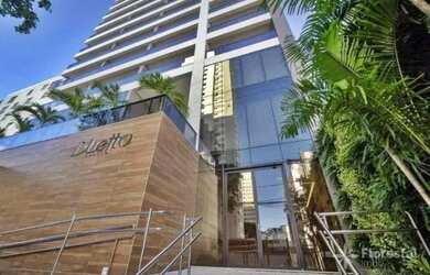 Imagem: O apartamento possui 1 Dormitório, 1 Banheiro, 1 Vaga na garagem