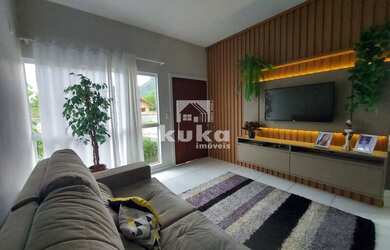 Imagem 12: CASA DE ALVENARIA. Churrasqueira, 130m² de Área, 1 Vaga na garageme3...