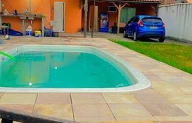 Imagem 2: Casa com piscina. Piscina, Ar-condicionado, 300m² de Áreae3 Vagas na...