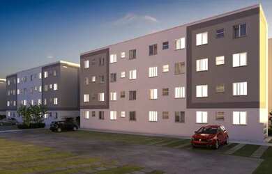 Imagem: O apartamento possui 2 Dormitórios, 1 Banheiro e está localizado