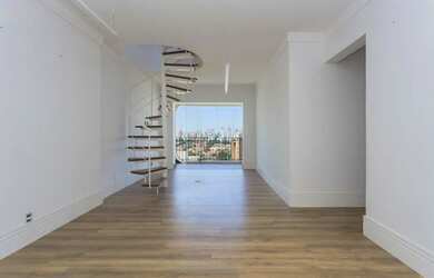 Imagem: O apartamento na cobertura possui 2 Dormitórios, 2 Banheiros