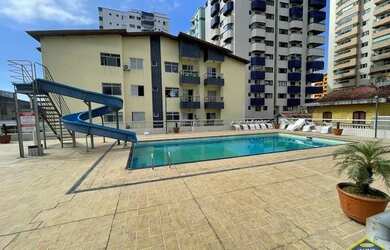 Imagem: O apartamento possui 1 Dormitório, 1 Banheiro, 1 Vaga na garagem