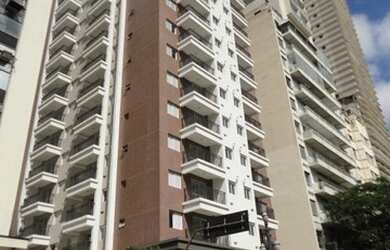 Imagem: O apartamento possui 1 Dormitório, 1 Banheiro, 1 Vaga na garagem