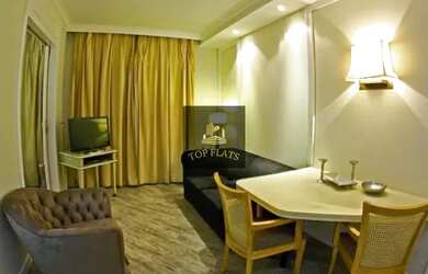 Imagem: O studio possui 1 Dormitório, 1 Banheiro, 1 Vaga na garagem