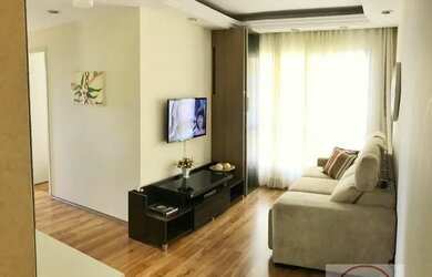 Imagem: O apartamento possui 3 Dormitórios, 1 Banheiro, 1 Vaga na garagem