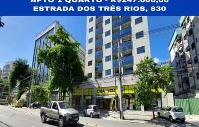 Imagem: O apartamento possui 1 Dormitório, 1 Banheiro, 1 Vaga na garagem