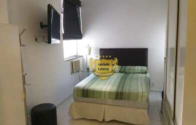 Imagem: O apartamento possui 1 Dormitório, 1 Banheiro, 27m² de Área