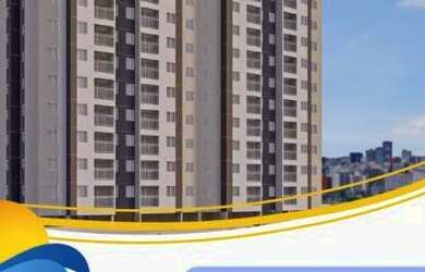 Imagem: O apartamento possui 2 Dormitórios, 1 Banheiro, 1 Vaga na garagem