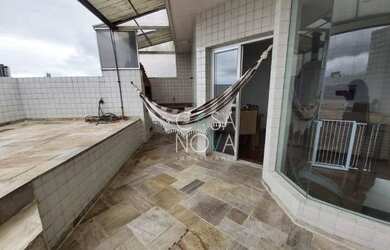 Imagem: O apartamento na cobertura possui 3 Dormitórios, 3 Banheiros