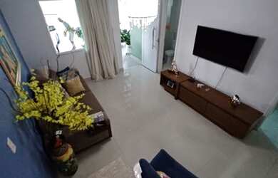 Imagem: A casa em condomínio possui 3 Dormitórios, 3 Banheiros, 2