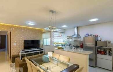 Imagem: O apartamento na cobertura possui 3 Dormitórios, 2 Banheiros