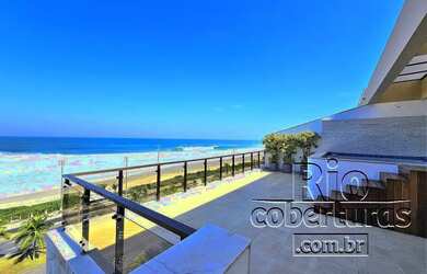 Imagem: O apartamento na cobertura possui 4 Dormitórios, 4 Banheiros