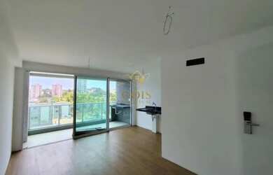 Imagem: O apartamento possui 1 Dormitório, 1 Banheiro, 1 Vaga na garagem