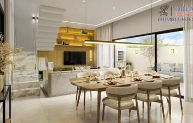 Imagem: A casa em condomínio possui 3 Dormitórios, 4 Banheiros, 2