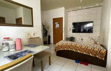 Imagem: A casa em condomínio possui 2 Dormitórios, 1 Banheiro e está