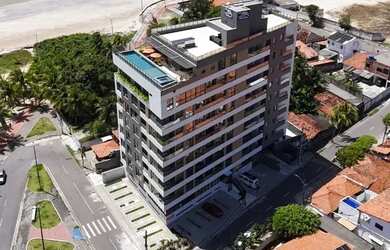 Imagem: O apartamento possui 1 Dormitório, 1 Banheiro, 1 Vaga na garagem