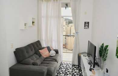 Imagem: O apartamento possui 1 Dormitório, 1 Banheiro, 45m² de Área