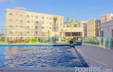 Imagem: O apartamento possui 2 Dormitórios, 1 Banheiro, 1 Vaga na garagem