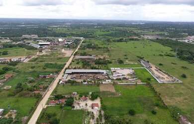 Imagem: O terreno possui 90000m² de Área e está localizado em Macaíba
