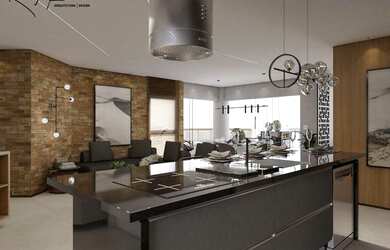 Imagem: O apartamento possui 3 Dormitórios, 5 Banheiros, 3 Vagas na